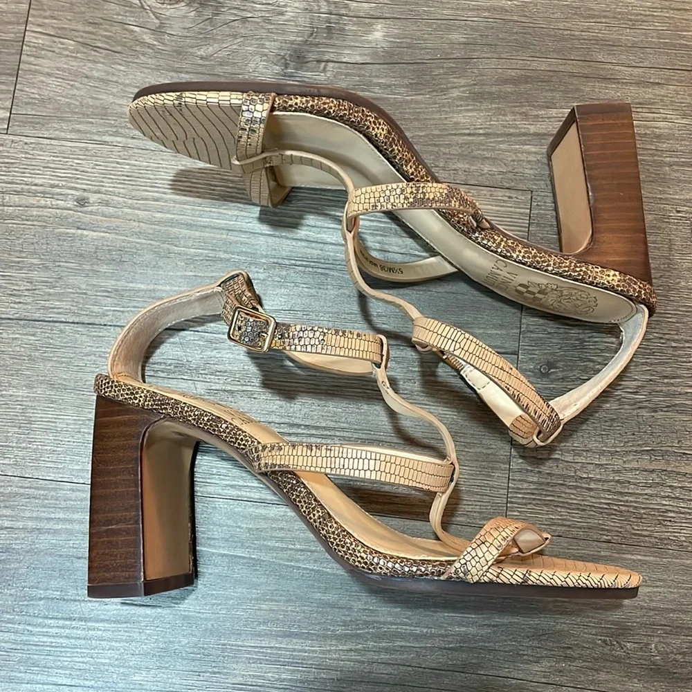 Vince Camuto - Brown Heels - 5 1/2 (M/36) - Picture 7 of 8
